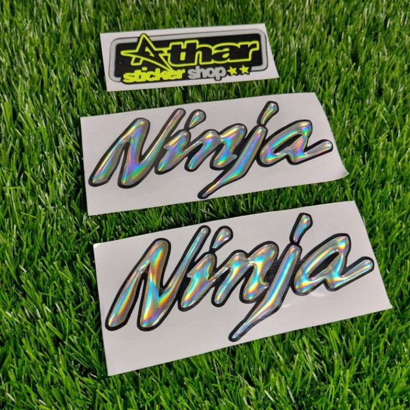 emblem ninja RR Ninja 250 Fi ninja RR stiker emblem timbul ninja