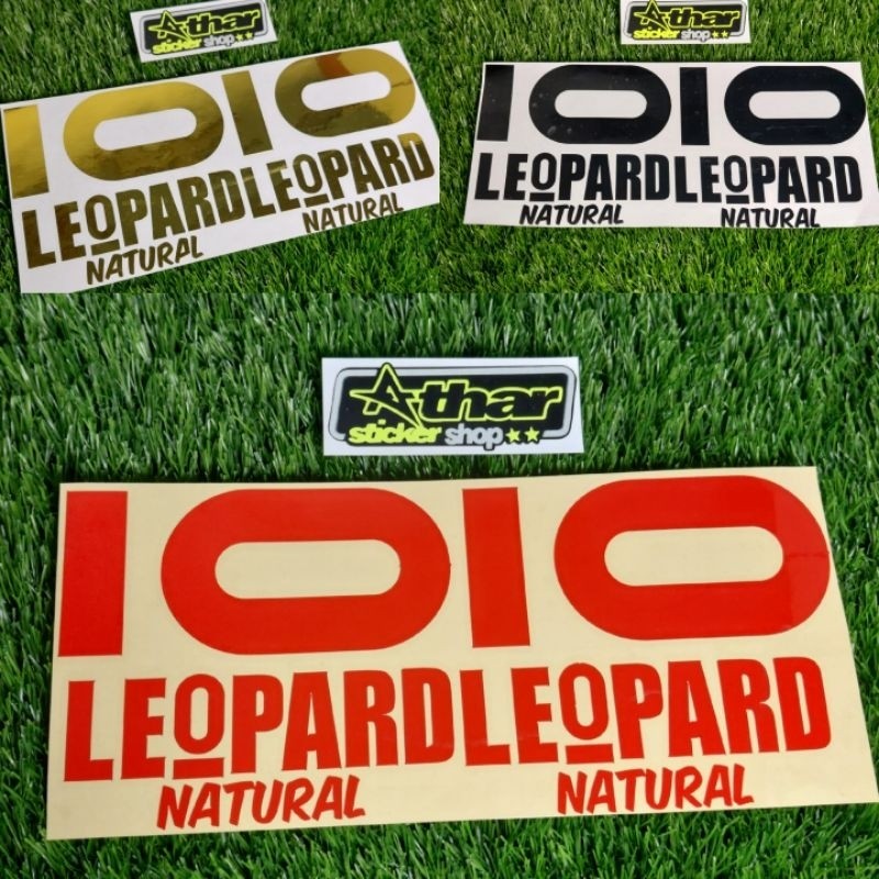 sticker cutting Helm leopard stiker cutting motor