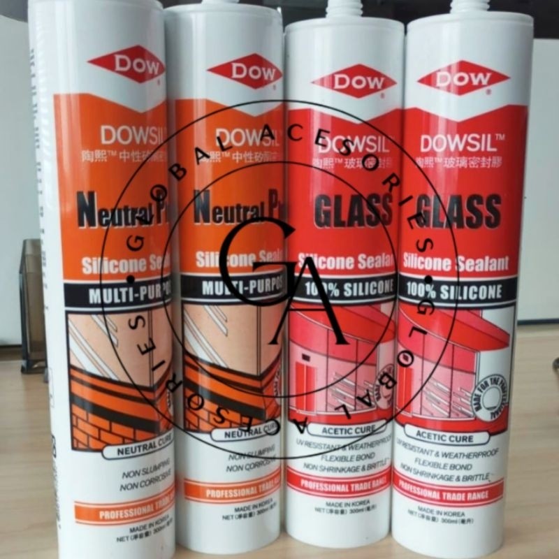 Silicone/ Sealent silen Dowsil Netral Asam