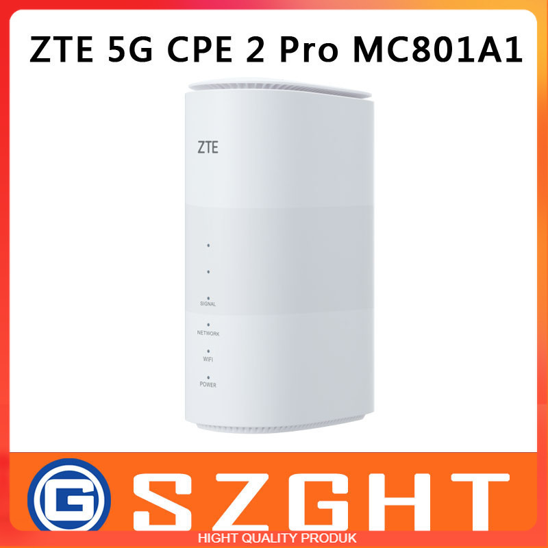 BEST QUALITY New Unlocked ZTE MC801A1 5G Indoor CPE Router With SIM Card Slot SDX55 Platform WiFi6 4