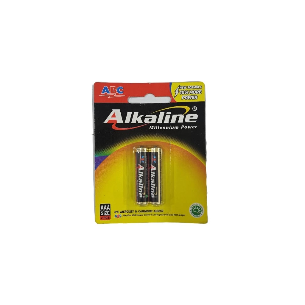 Baterai A3 Alkaline AAA Baterai Kecil Alkaline ABC
