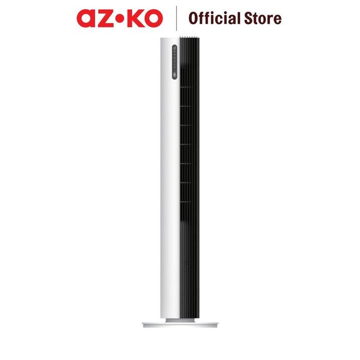 AZKO Krisbow Sync Smart Kipas Angin Berdiri Wifi Dc Motor - Putih/Hitam Standing Fan Penyejuk Ruanga
