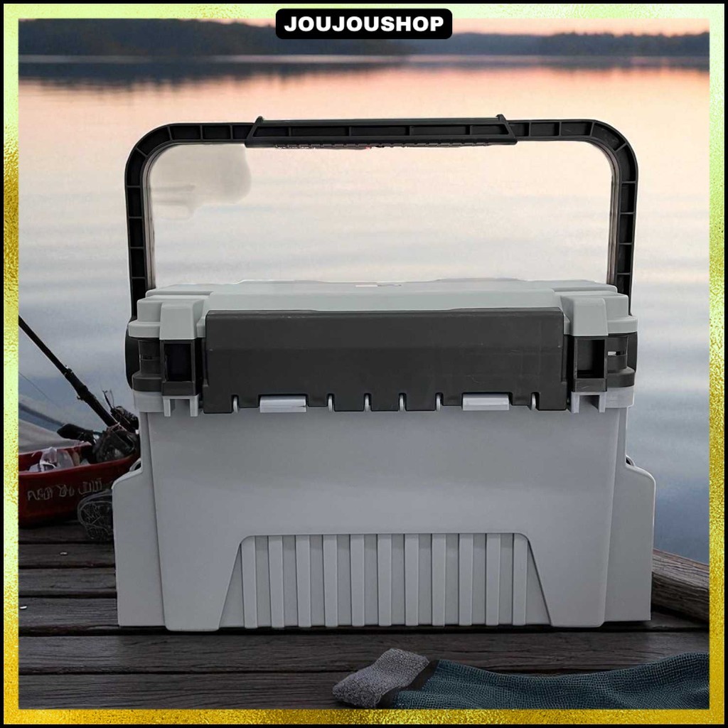 TaffSPORT Kotak Perkakas Pancing Fishing Tackle Box Double Layer - JF-31