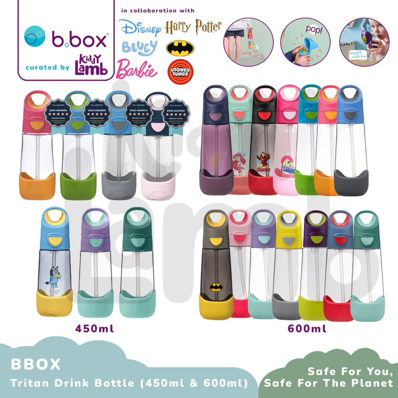 BBox Tritan Drink Bottle / B.Box Warner Bros Harry Potter Batman Looney Tunes / Botol Minum Anak sek