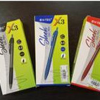 

V-TEC Gel Pen Sleek X3 – Pulpen Gel 0.5mm Warna Hitam / Merah (PAK) Harga Grosir Bisa Cod