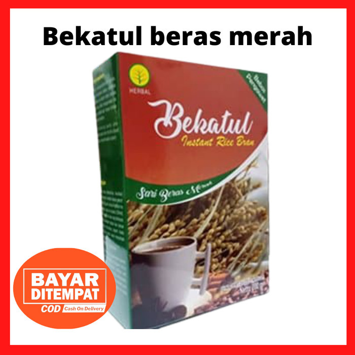 Bekatul Sari Beras Merah instan Rice Bran 200gram