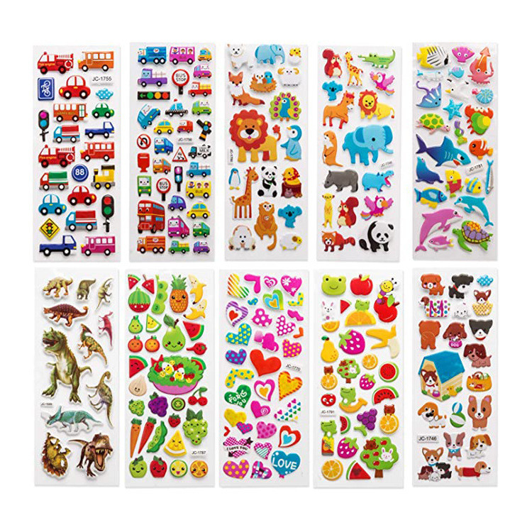 

COD STICKER DIY 3D TIMBUL MOTIF LUCU IMUT / STICKER TIMBUL ANIMASI ANAK-ANAK / STICKER HIAS TIMBUL