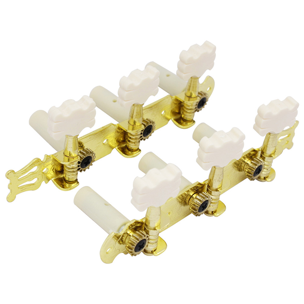 3L 3R Classical Guitar Tuning Pegs Tuner Ma  ine Heads Gold Metal String Tuning Peg Ma  ine Head Gui