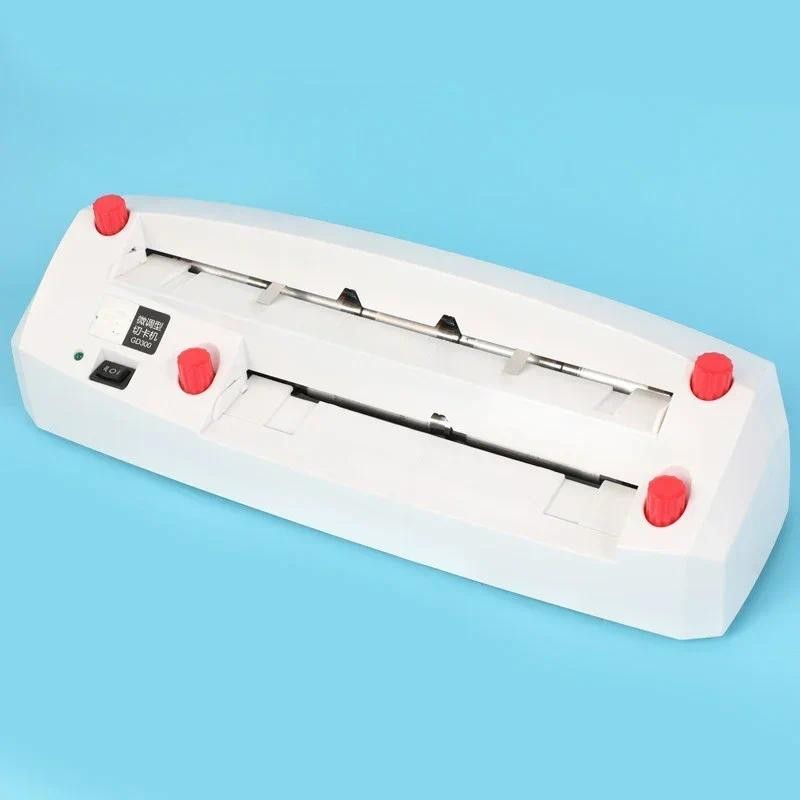 

New Upgrade GD300 Heavy Duty Fine-Tuning Electric Business Card Cutter A4 Paper Electric Card Cutter 90*54mm Card Size