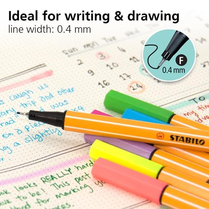 

STABILO Pastel Collection - Set 7 Yellow BOSS Pen 68 point 88