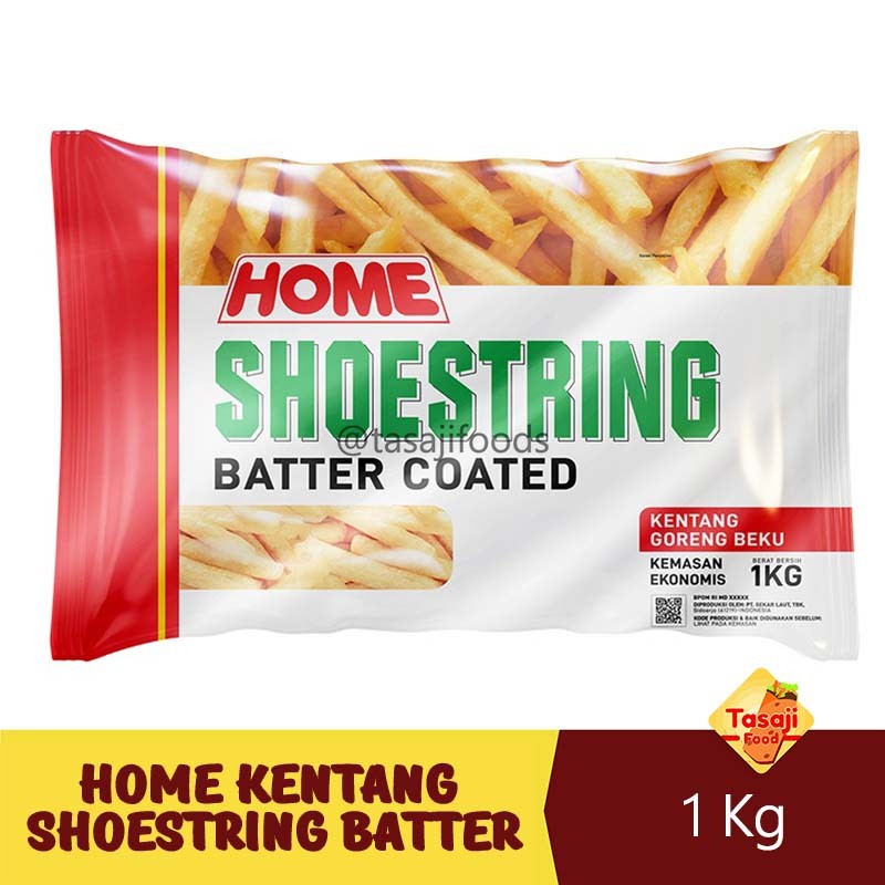 

Home Kentang Shoestring Batter Coated 1 Kg