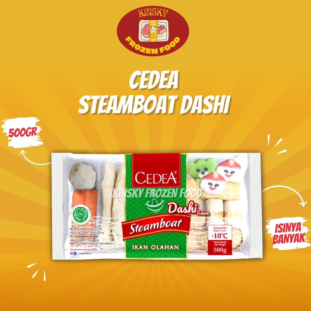 

CEDEA STEAMBOAT 500GR / CEDEA STEAMBOAT 500 GR
