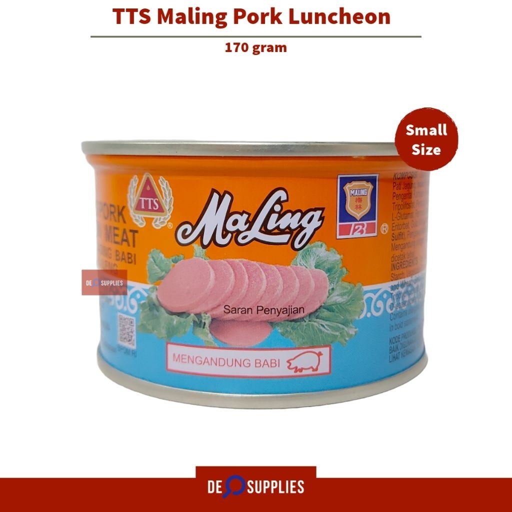 

Maling TTS 170gr - Ham Babi Pork Luncheon Meat Canned Daging Kaleng