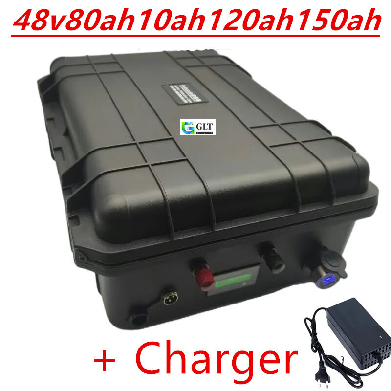 48V 80Ah 100Ah 150Ah Lifepo4 Lithium Battery pack bluetooth Parellel for Solar system 3000W 5000W 60