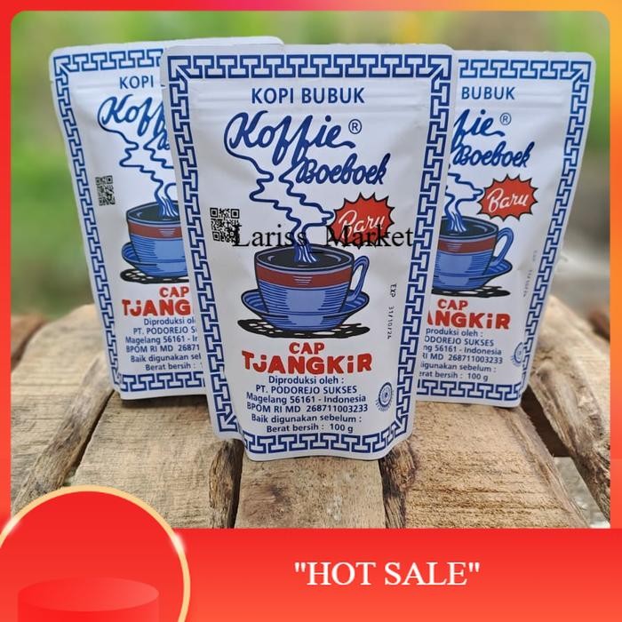 

【LARIS_M】"PROMO!! Kopi bubuk Murni Cap Tjangkir Podorejo COD