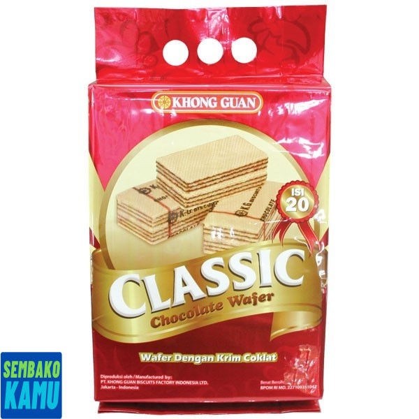 

Khongguan Classic Chocolate Wafer 350 gr