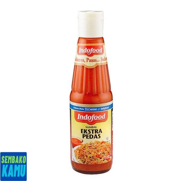 

Indofood Sambal Extra Pedas 340 ml - Saus Sambal