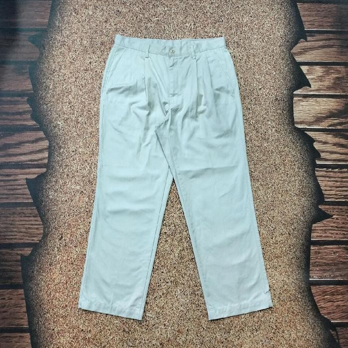 celana panjang pria UNIQLO reguler fit fatigue pants celana chinos formal kerja kantor murah bagus s