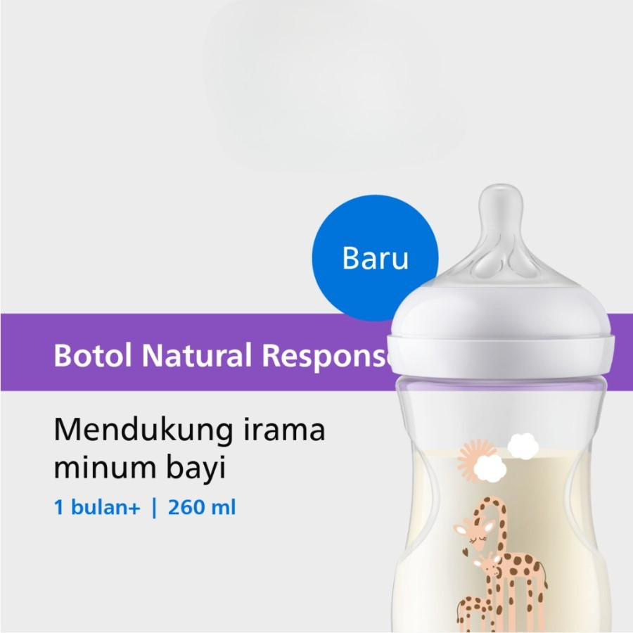 

Philips Avent Bottle Natural 3.0 Deco 6 SCY903/66 Botol Susu