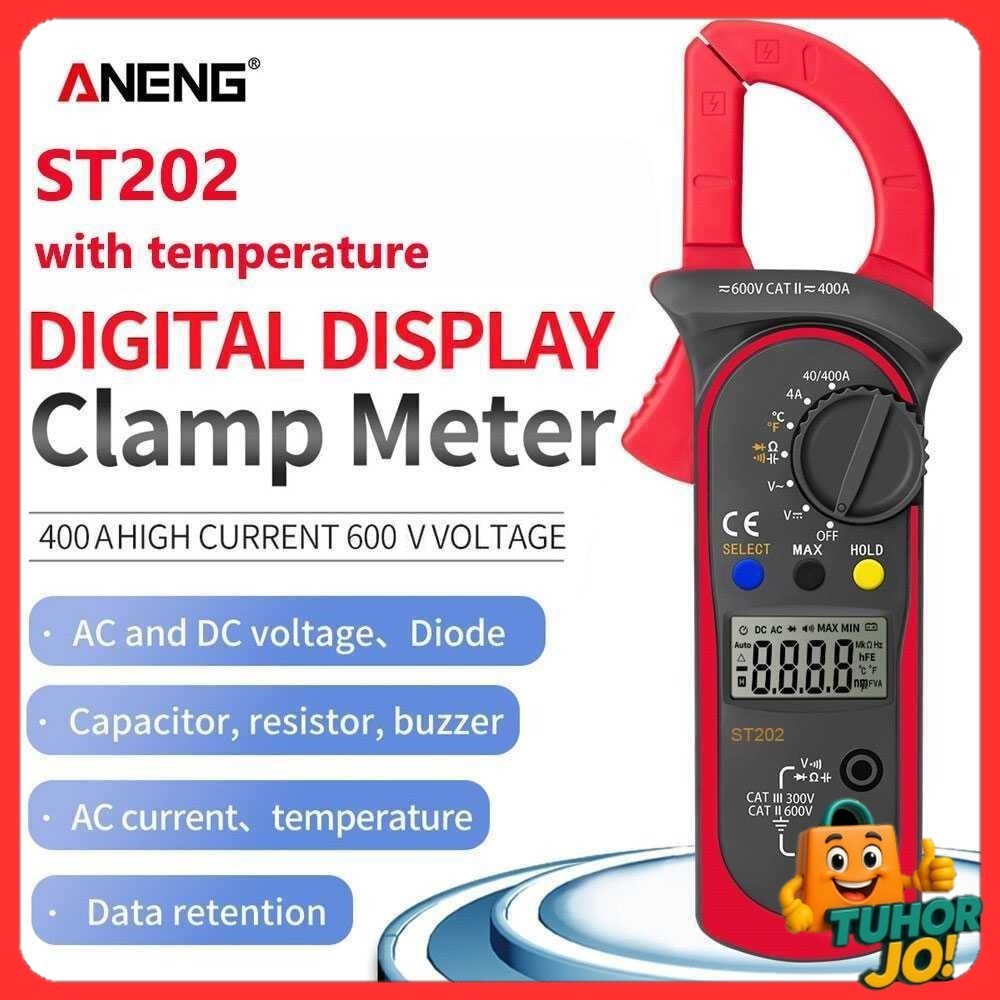 ANENG Digital Multimeter Voltage Tester Temperature - ST202