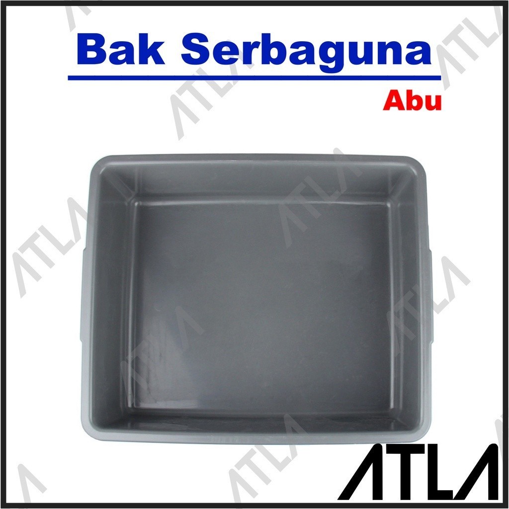 Bak Wadah 1 Karton (6 Lusin) Kotak Baskom Plastik Cat Litter Box Tempat Pasir Kucing