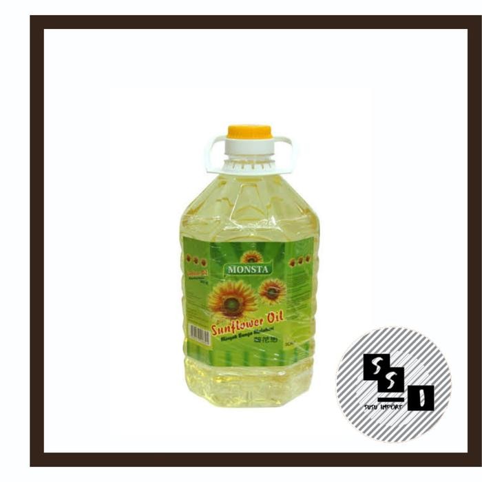 

PROMO! Monsta Sunflower Oil / Minyak masak / minyak bunga matahari 3L + 250ml