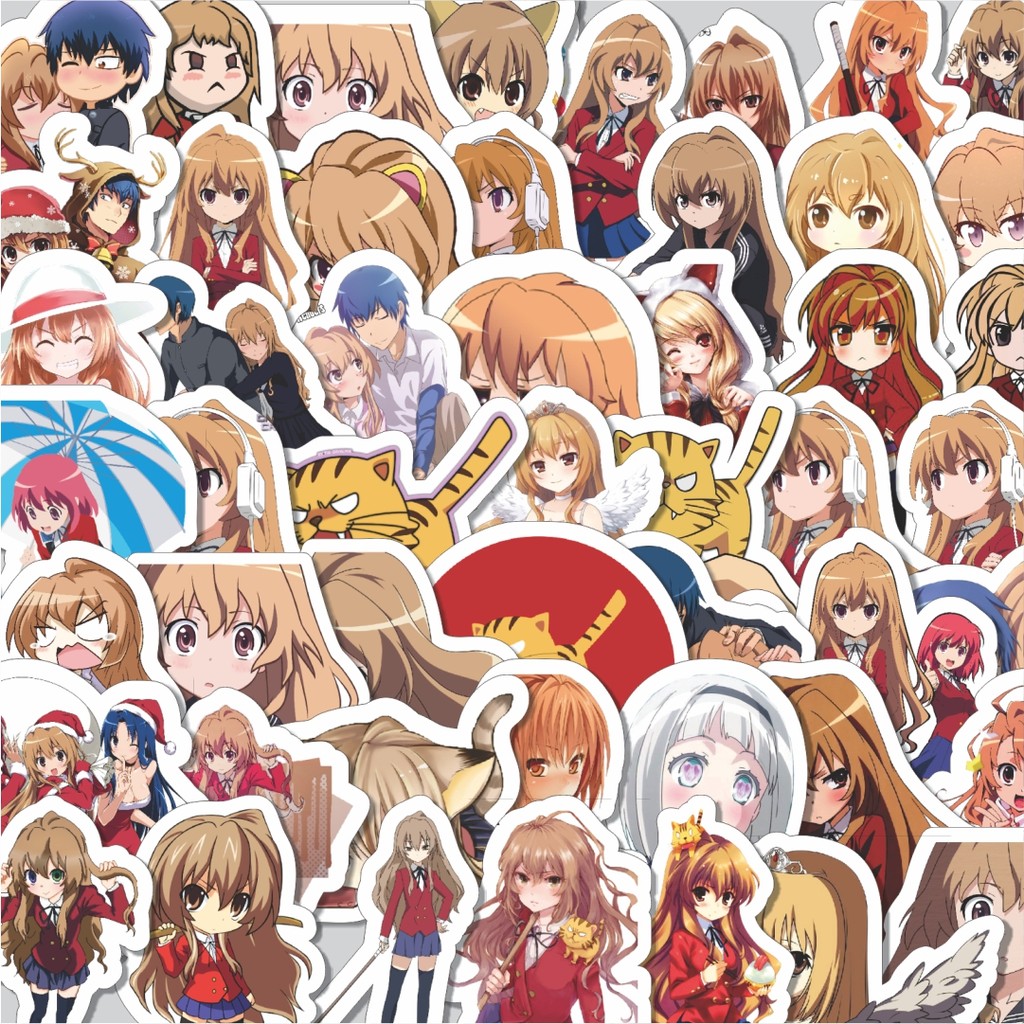 

Stiker Cutting Pack Stiker Anime Series Toradora Karakter Mix 1 Isi 100Pcs Series Aesthetic Lucu Keren Untuk Koper Bahan Vynil