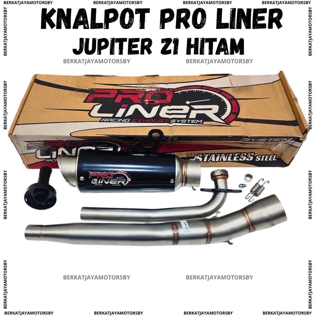 KNALPOT FULL SYSTEM PROLINER TR1 TR 1 R TK BLACK JUPITER Z1 ORIGINAL