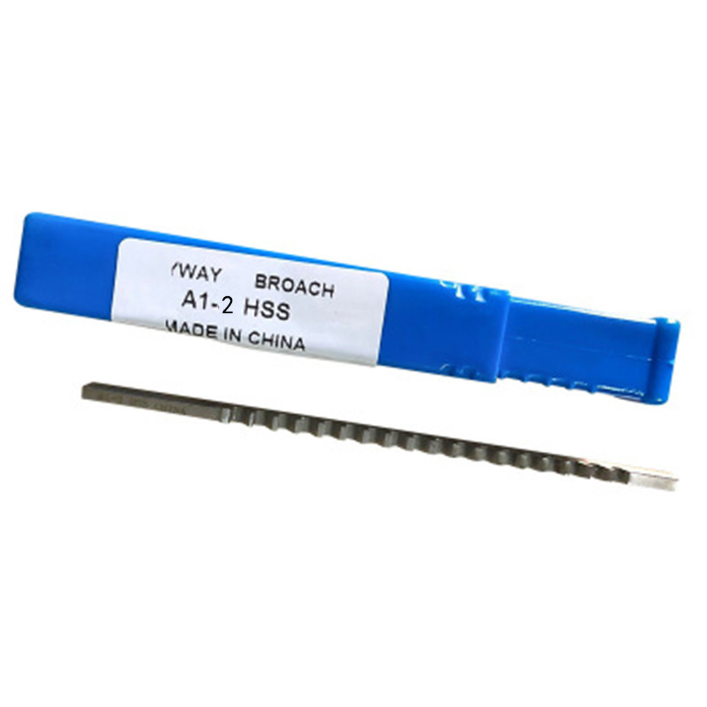 

2mm A Push-Type Keyway Broach Metric Size HSS High Speed Steel for CNC Cutting Machine Tool Metal Cutter
