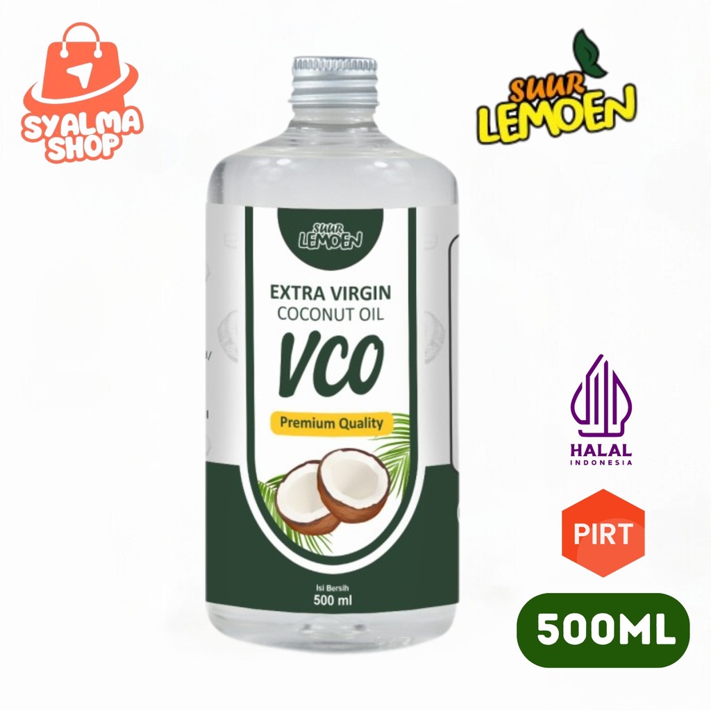 

Suur Lemoen Extra Virgin Coconut Oil 500ml Minyak Kelapa Murni VCO organik Premium