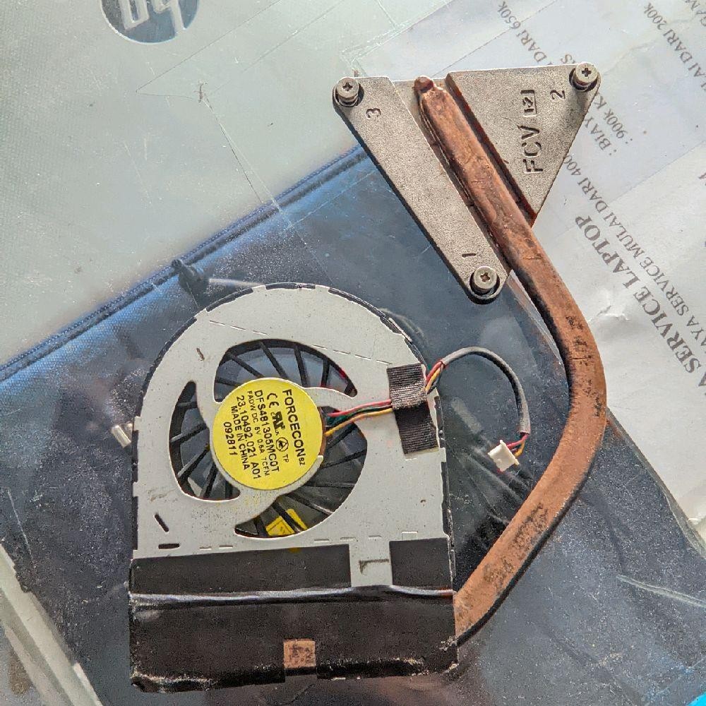 Heatsink Fan Kipas Pendingin Laptop Dell Inspiron N4050 ori pendinginan Laptop Normal