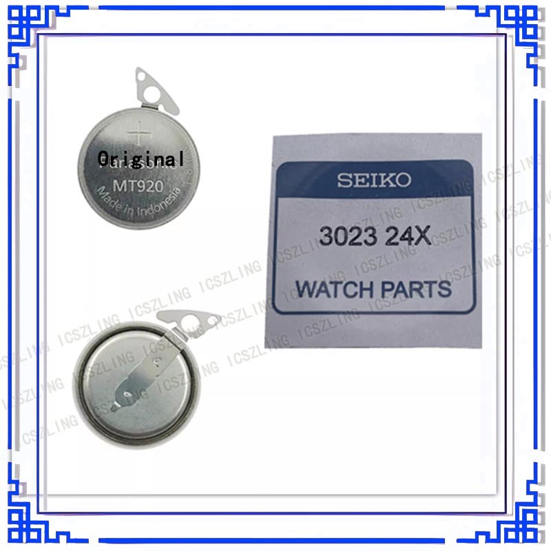 1pcs/lot New MT920 3023-24X 3023 24X 3023.24X Watch Kinetic Energy Rechargeable Battery capacitor 5J