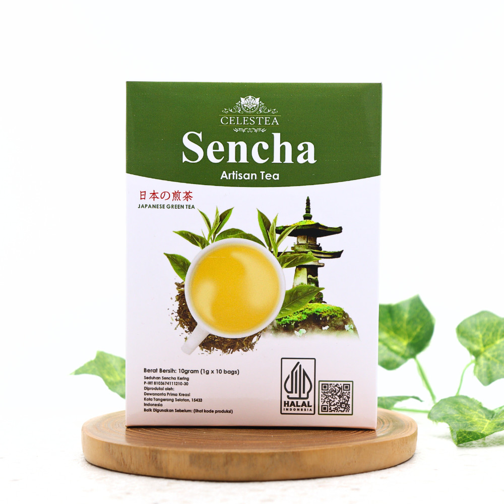 

Sencha Artisan Tea Teh Sencha Green Tea Jepang - Celestea