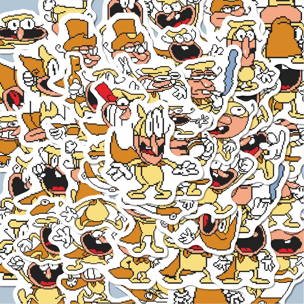 

100PCS Lucu Stiker Pizza Tower V19 Stiker Aesthetic Stiker Anti Air Stikers Berperekat Waterproof sticker decal buat Motor Helm Buku Journal Koper Casing HP Laptop Botol Minum Hadiah anak