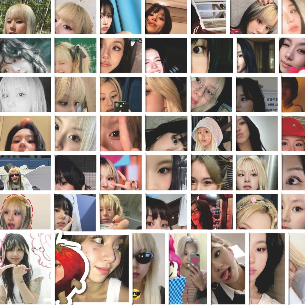 

Stiker Cutting Pack Stiker Chaeyoung Twice V2 Isi 100Pcs Series Aesthetic Lucu Keren Untuk Koper Bahan Vynil