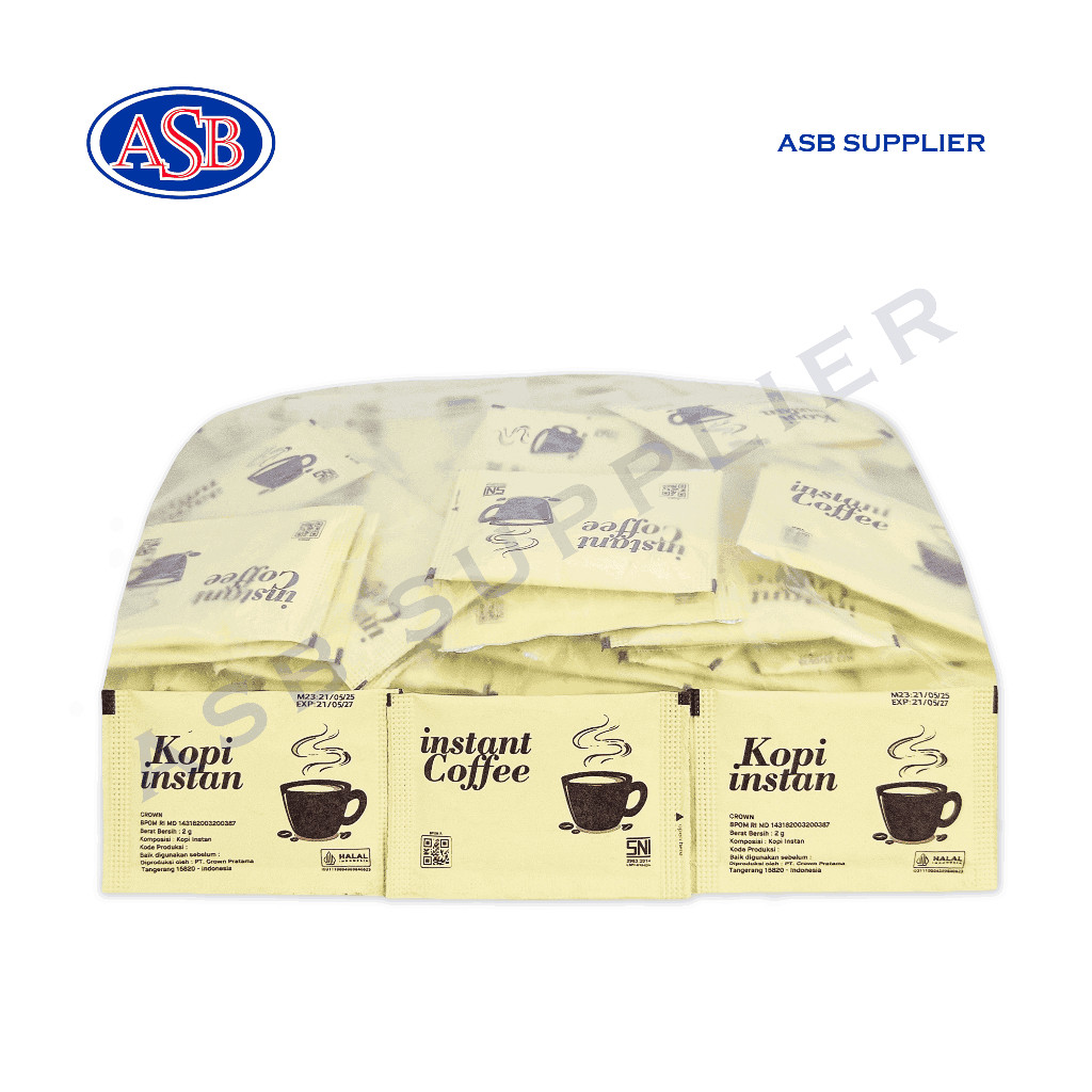 

Coffee Instant Sachet / Kopi Instan Saset (250 Pcs)