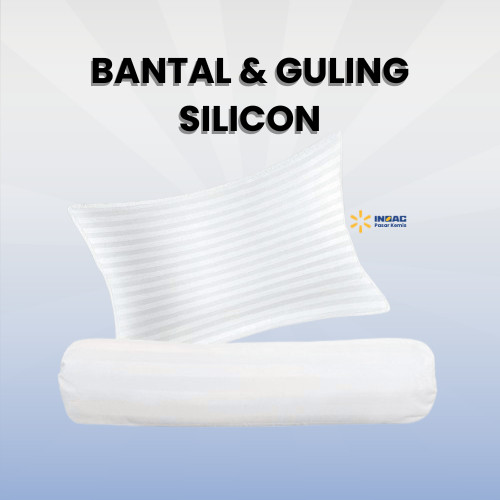 SIRAMPING   Bantal Guling Tidur Silikon