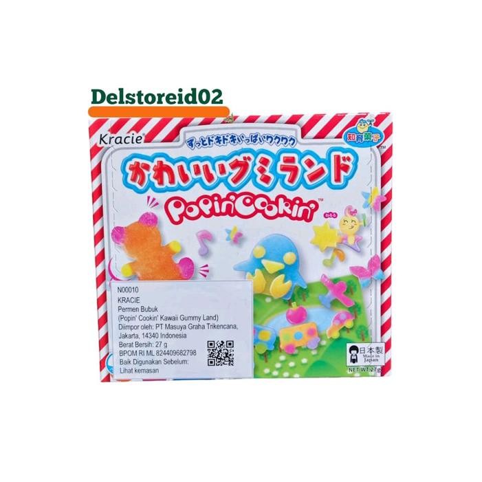 

Kracie popin cookin kawaii gummy land (permen bubuk) 32gram