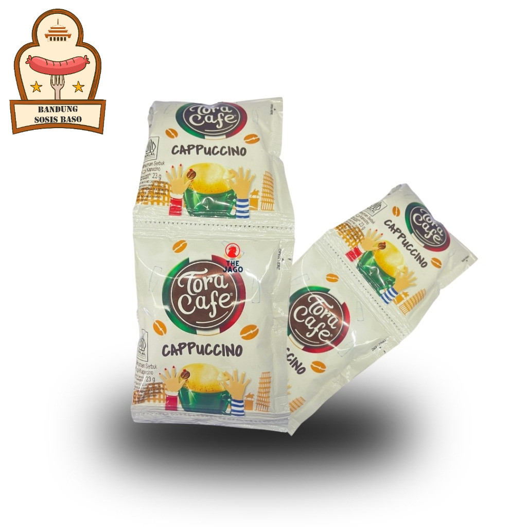 

Tora Cafe Cappuccino Renceng (isi 10) - Kopi ala Cafe Lengkap dengan Choco Granule