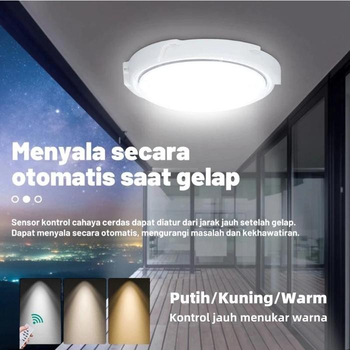 【Beli 1 Grati 1】PHILIPS 1000W Lampu Ceiling Panel Surya Indoor Lampu LED Emergency Tahan 24 jam Lamp