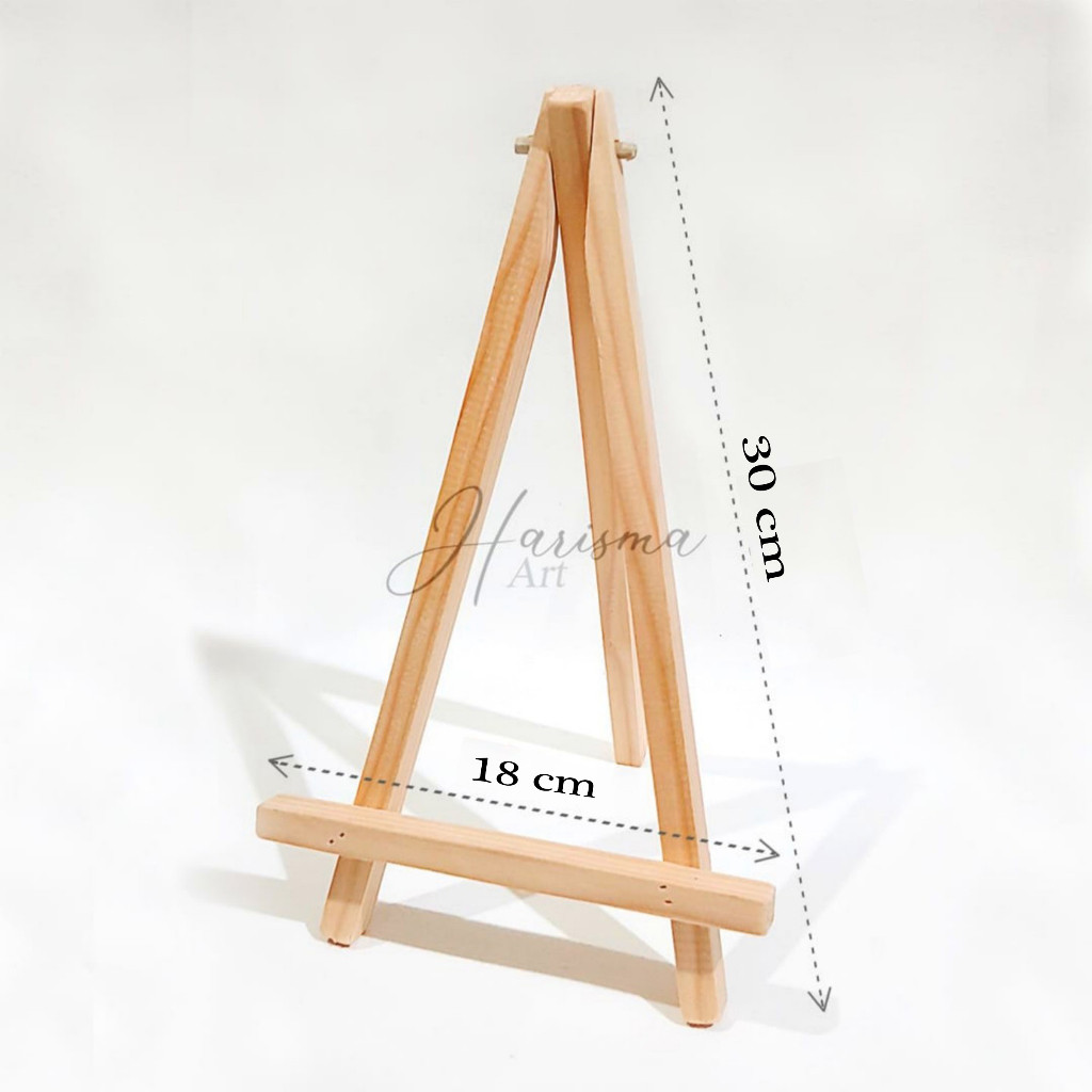 

[MSS] Wooden Easel 18x30 cm berkualitas