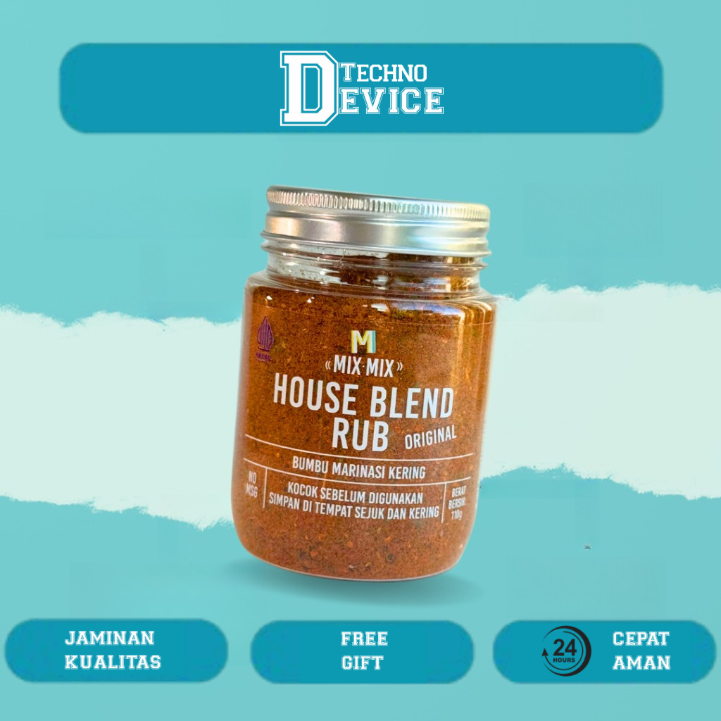 

Mixmix Dry Rub Bumbu Marinasi Serbaguna No MSG 110 Gram