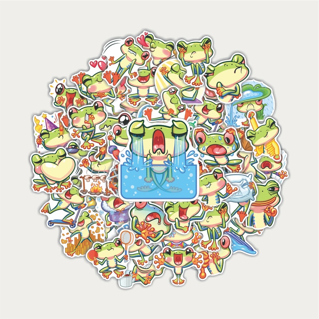 

Sticker Pack Stiker Kartun Katak Freedy | Sticker TUMBLR | Stiker LAPTOP KOPER HELM