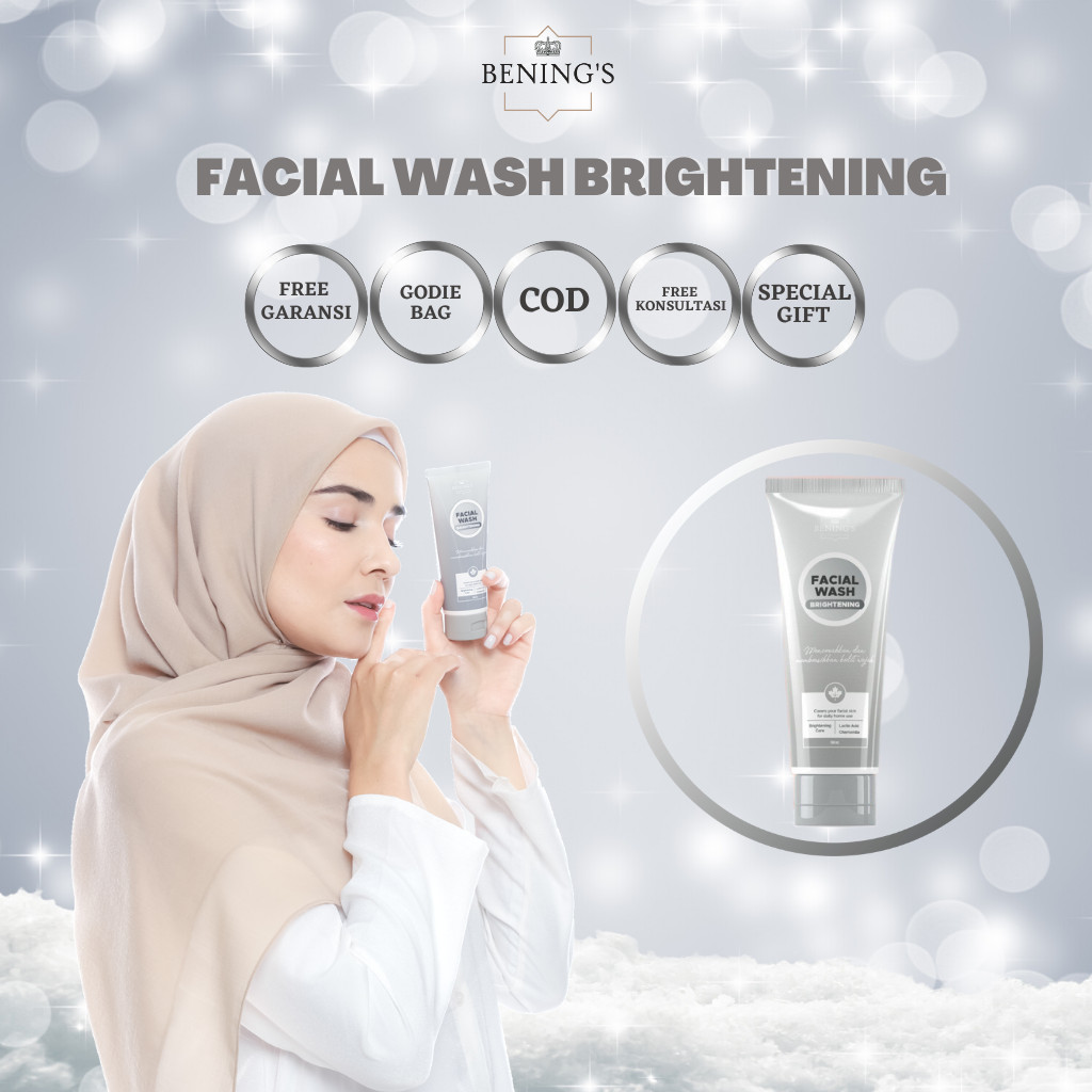 Facial wash Acne, Brightening, Exclusive Bening Skincare | Benings clinic