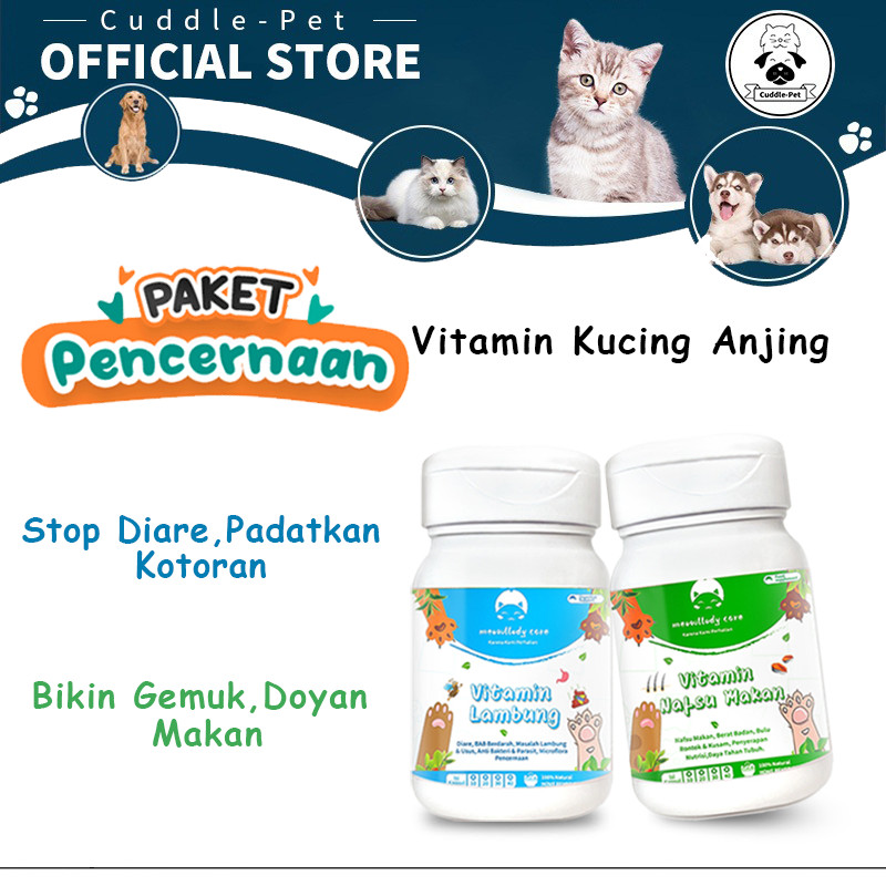 Vitamin Kucing combo vitamin kucinh vitamin anjing diare kucing imun kucing vitamin imun kucing