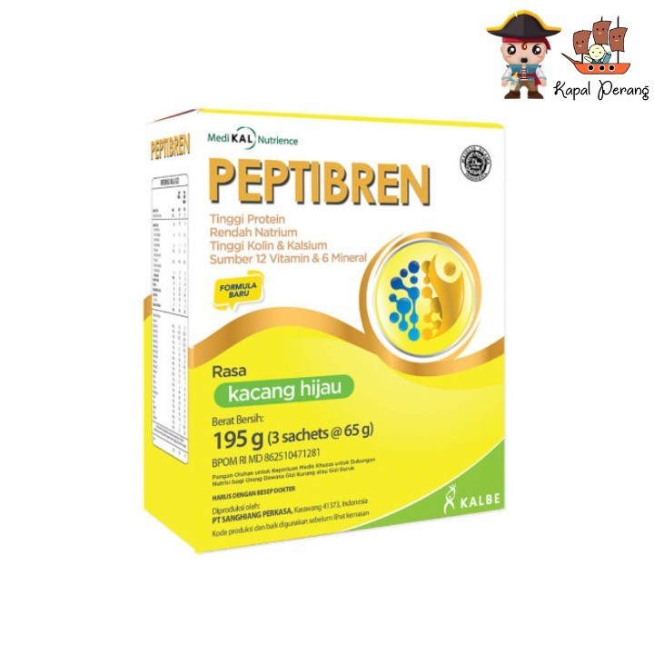 

Peptibren Kacang Hijau 195 gram