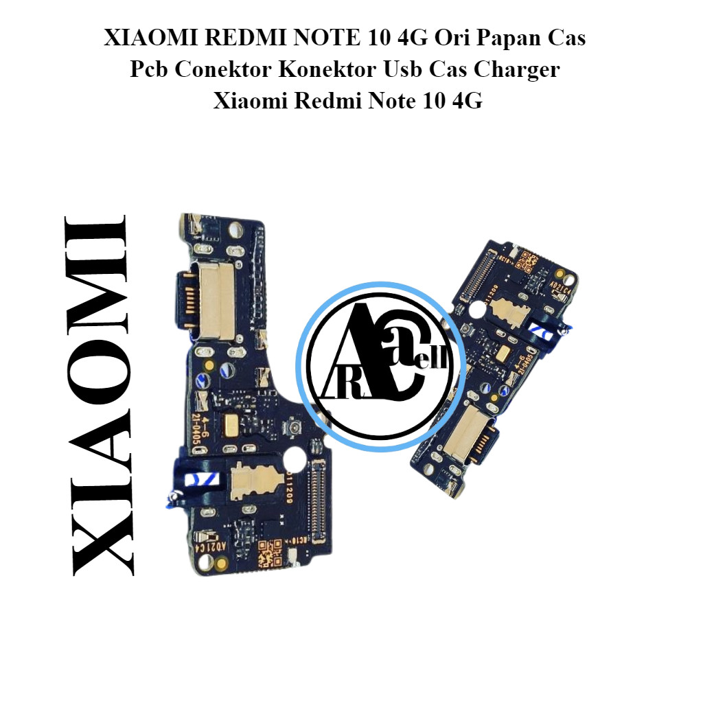XIAOMI REDMI NOTE 10 4G Ori Papan Cas Pcb Conektor Konektor Usb Cas Charger Xiaomi Redmi Note 10 4G