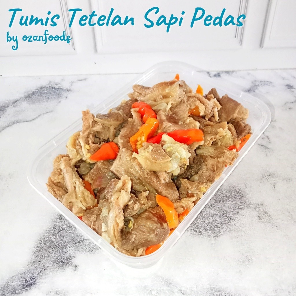 

Tumis Tetelan Sapi Pedas