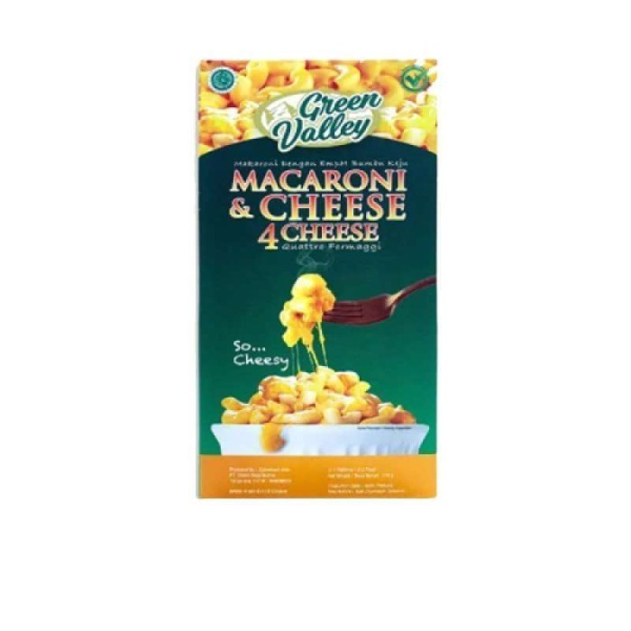 

GREEN VALLEY MACARONI & 4 CHEESE 170GR