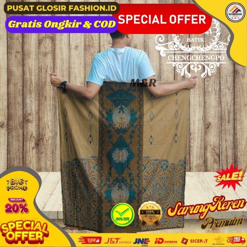 Hot Promo SARUNG BATIK PRIA DEWASA / SARUNG BATIK LIMITED EDITION MR CHENGCHENGPO
